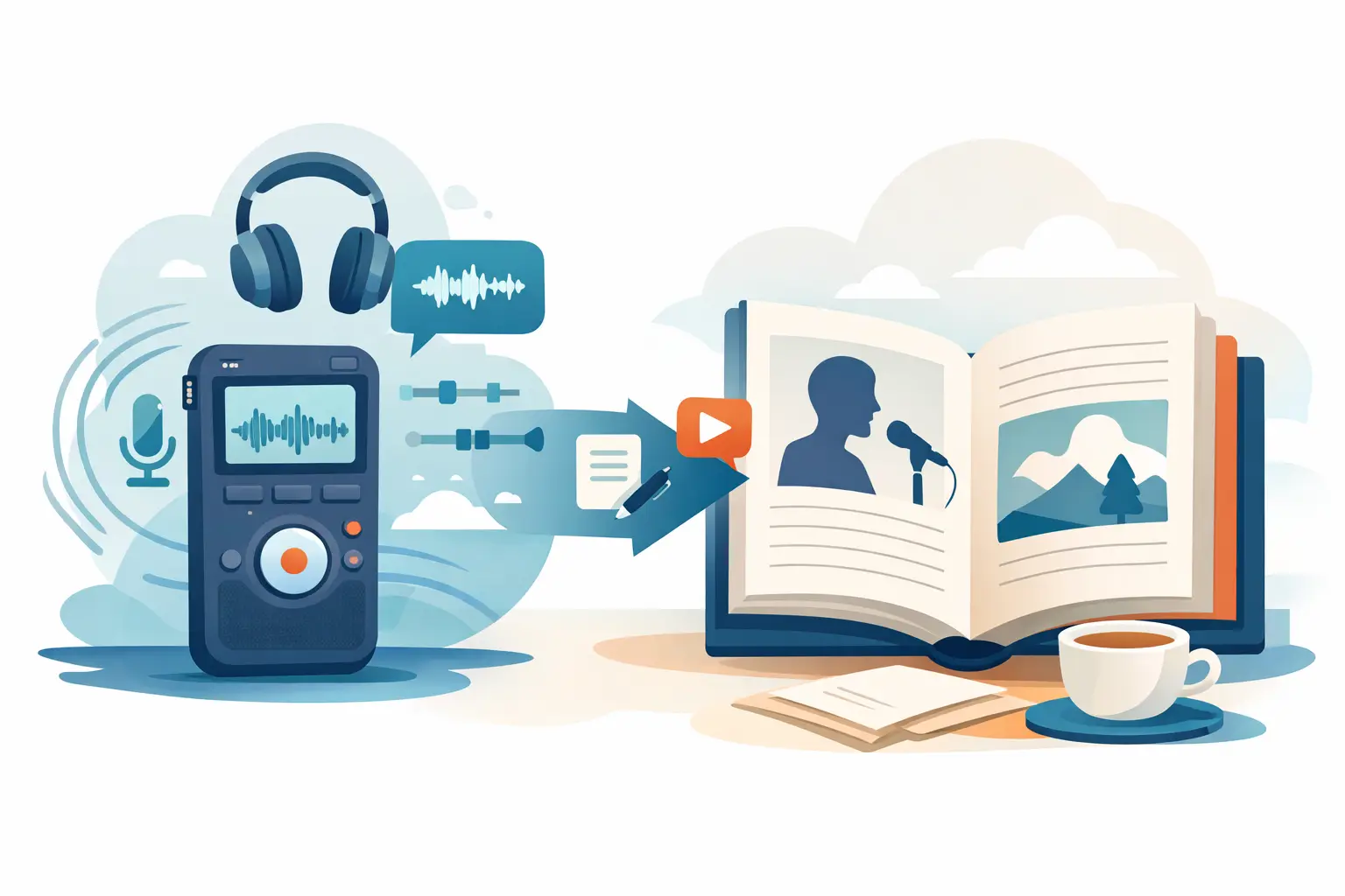 turn-audio-recordings-into-a-book